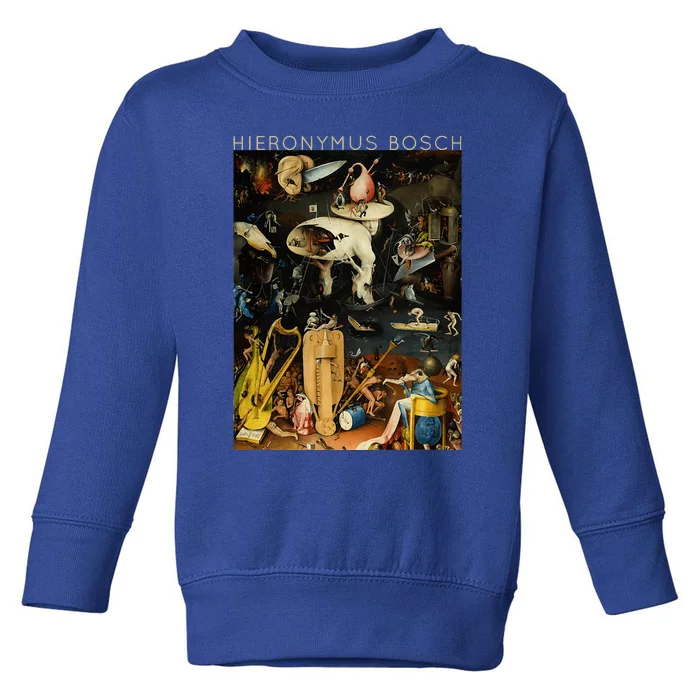 Hieronymus Bosch The Garden Of Earthly Delights For Artists Toddler Sweatshirt