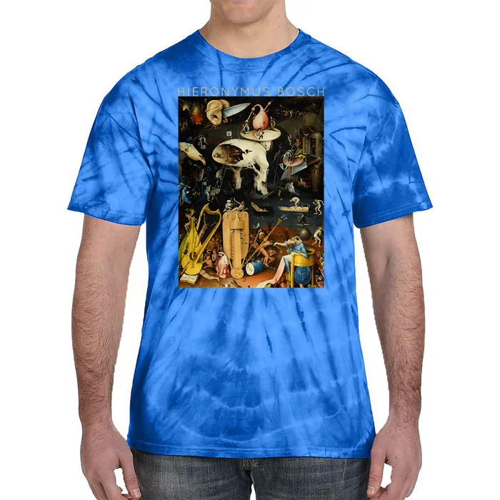 Hieronymus Bosch The Garden Of Earthly Delights For Artists Tie-Dye T-Shirt