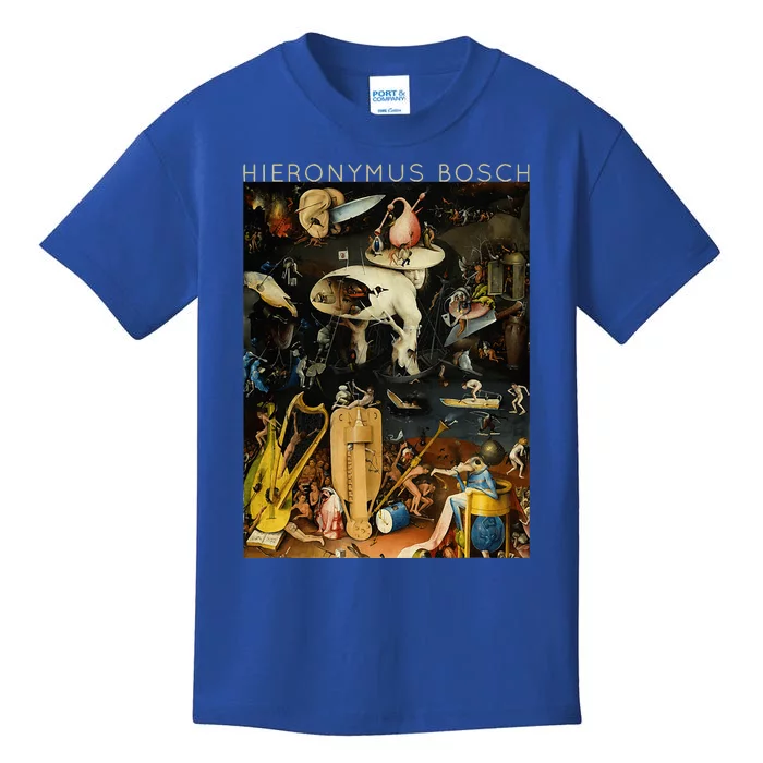 Hieronymus Bosch The Garden Of Earthly Delights For Artists Kids T-Shirt