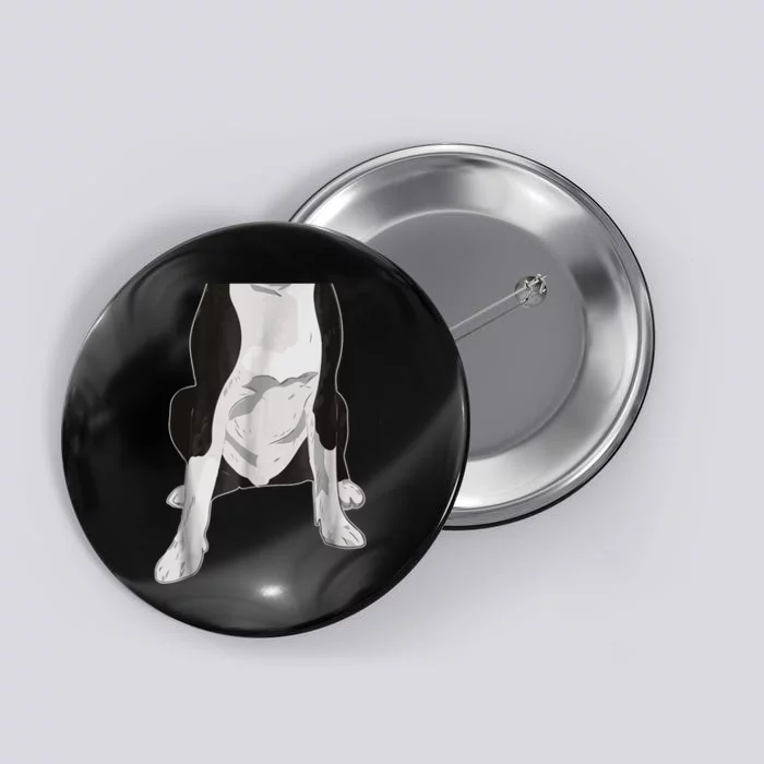 Halloween Boston Terriers Dog Body Costume Button