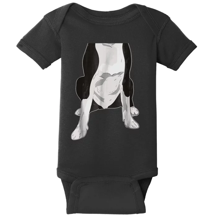 Halloween Boston Terriers Dog Body Costume Baby Bodysuit