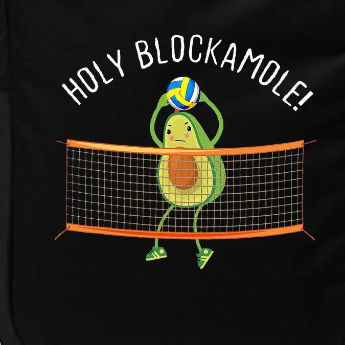 Holy Blockamole Volleyball Cute Funny Impact Tech Backpack