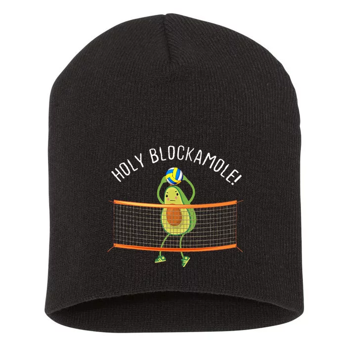 Holy Blockamole Volleyball Short Acrylic Beanie