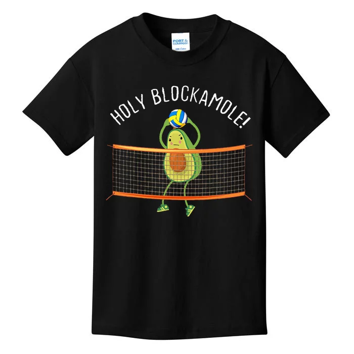 Holy Blockamole Volleyball Kids T-Shirt