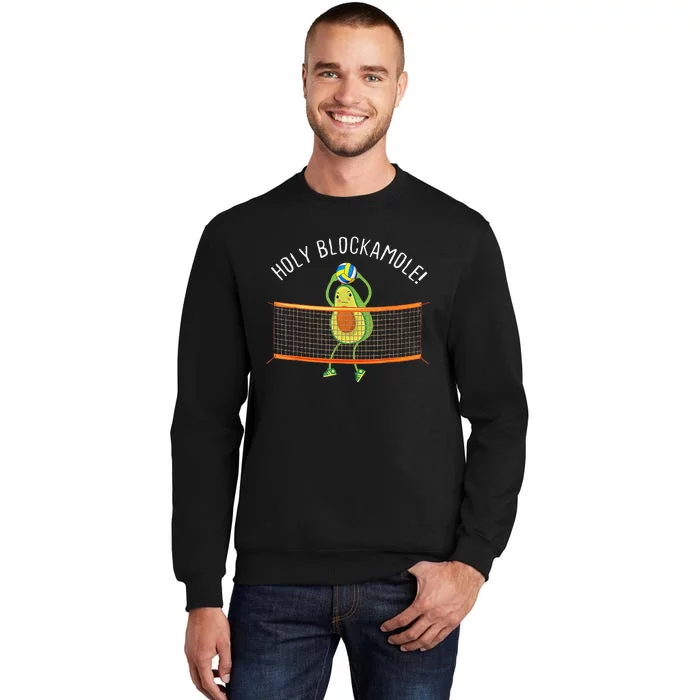 Holy Blockamole Volleyball Cute Funny Sweatshirt