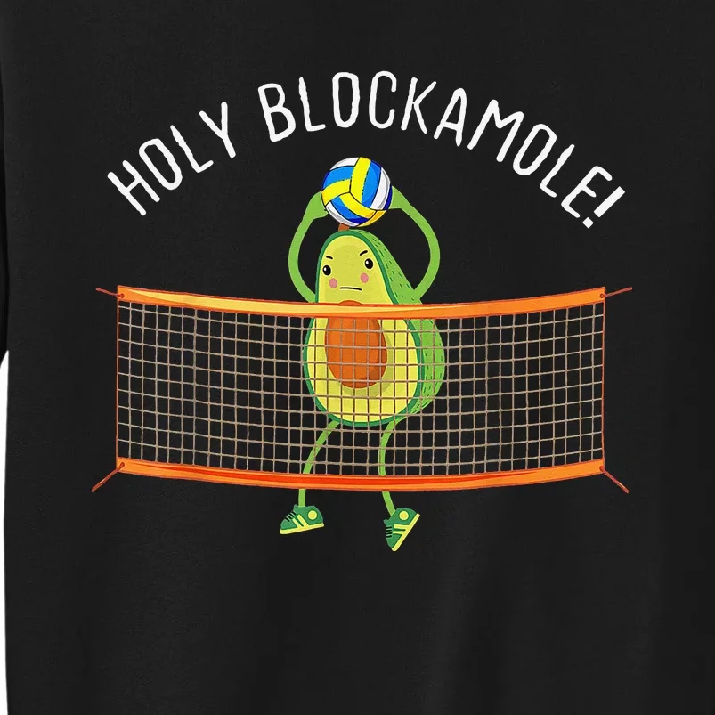 Holy Blockamole Volleyball Cute Funny Sweatshirt