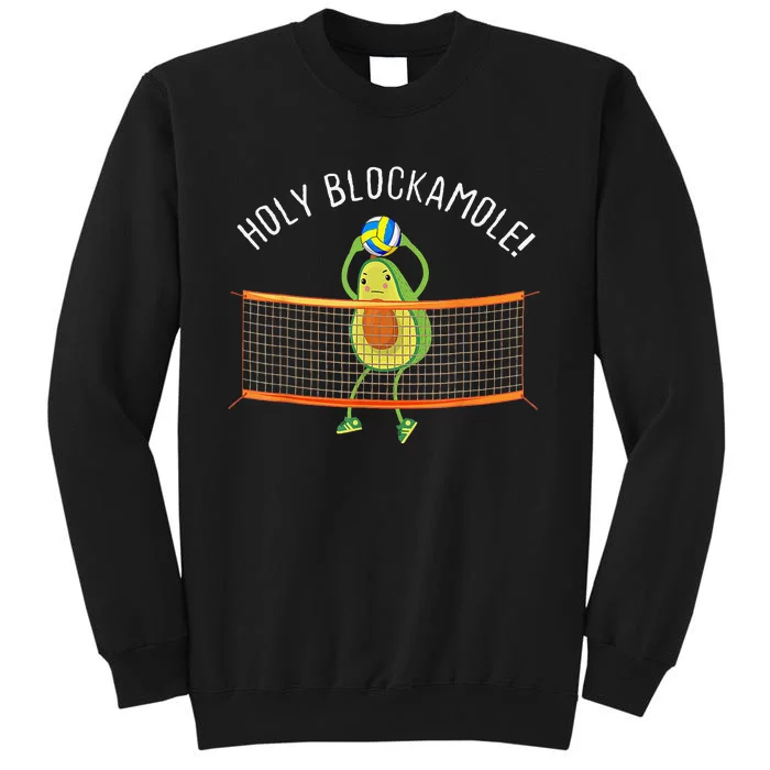 Holy Blockamole Volleyball Cute Funny Sweatshirt