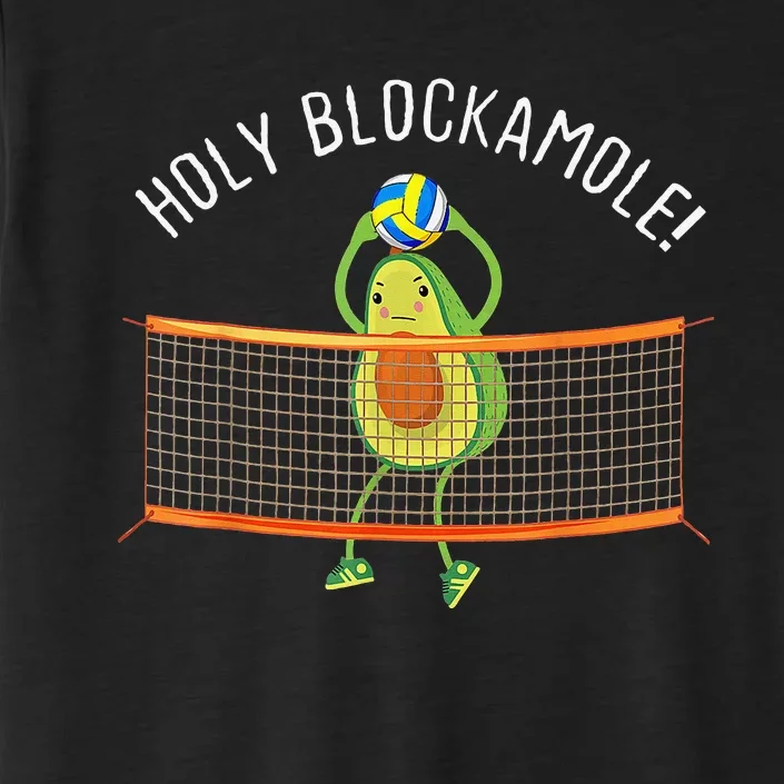 Holy Blockamole Volleyball Cute Funny ChromaSoft Performance T-Shirt