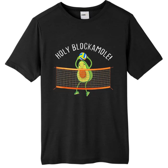 Holy Blockamole Volleyball Cute Funny ChromaSoft Performance T-Shirt