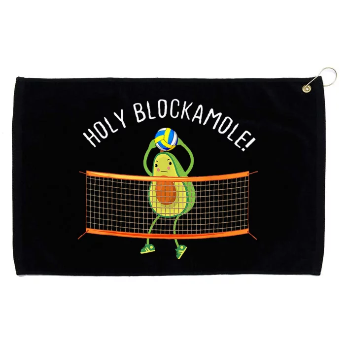 Holy Blockamole Volleyball Cute Grommeted Golf Towel