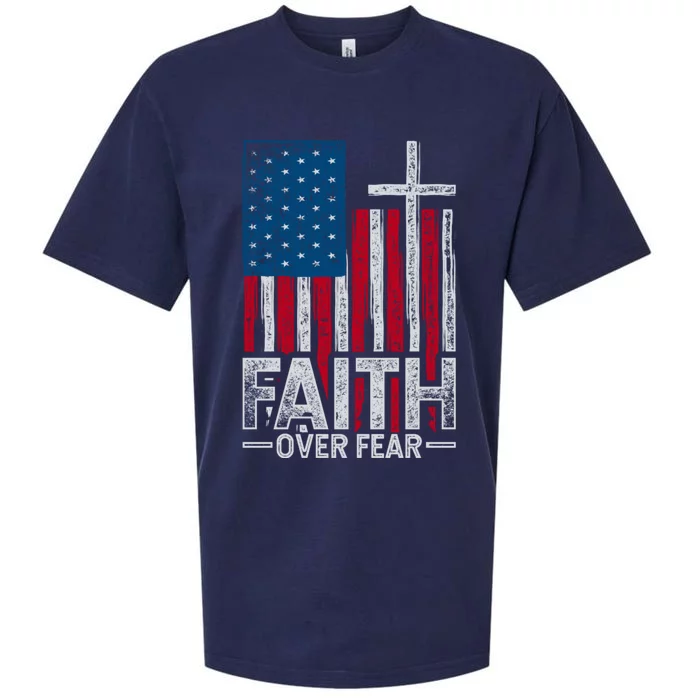 Holy Bible Verse Us Flag American Christian Gift Idea Prayer Sueded Cloud Jersey T-Shirt