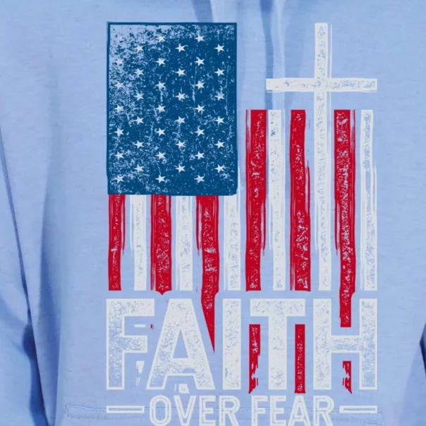 Holy Bible Verse Us Flag American Christian Gift Idea Prayer Unisex Surf Hoodie