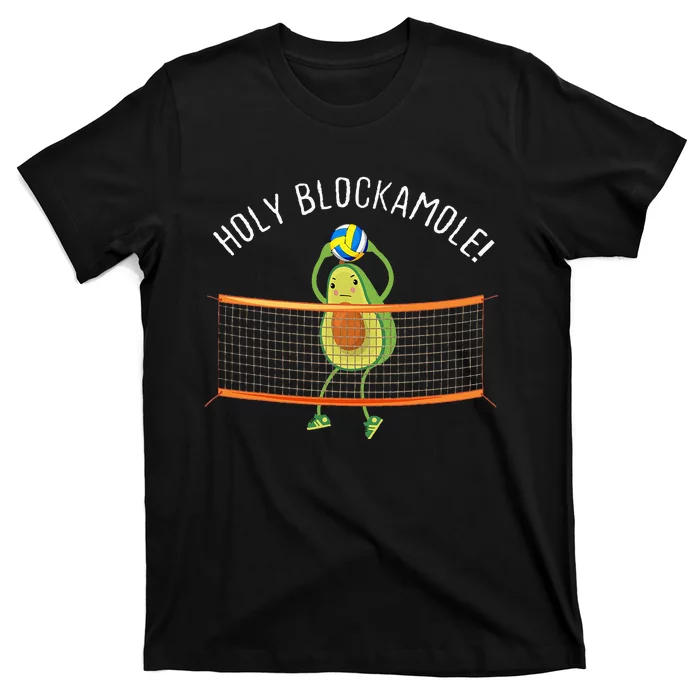 Holy Blockamole Volleyball Cute Funny T-Shirt