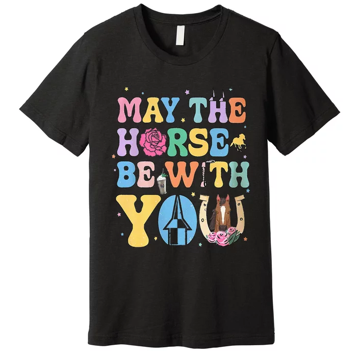 Horse Be With You Horse Lover Premium T-Shirt