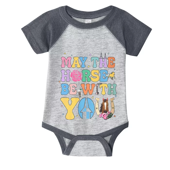 Horse Be With You Horse Lover Infant Baby Jersey Bodysuit