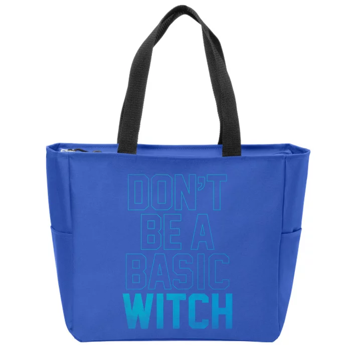 Halloween Basic Witch Funny Gift Zip Tote Bag