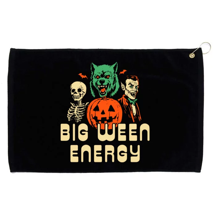 Halloween Big Ween Energy Grommeted Golf Towel