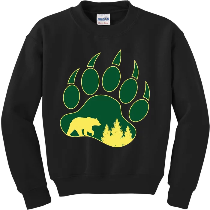 Hiking Bear Wear Kids Sweatshirt