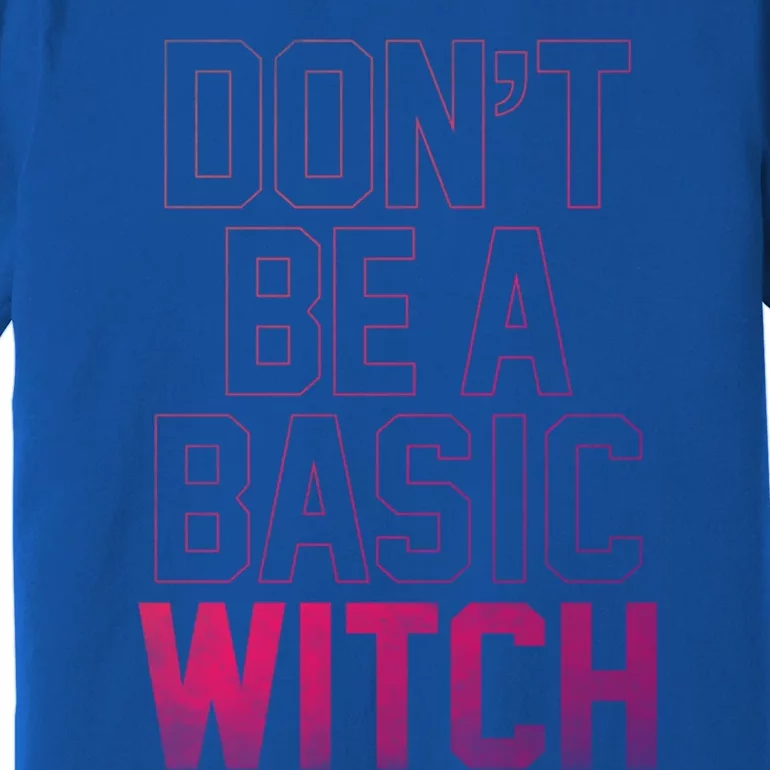 Halloween Basic Witch Funny Gift Premium T-Shirt