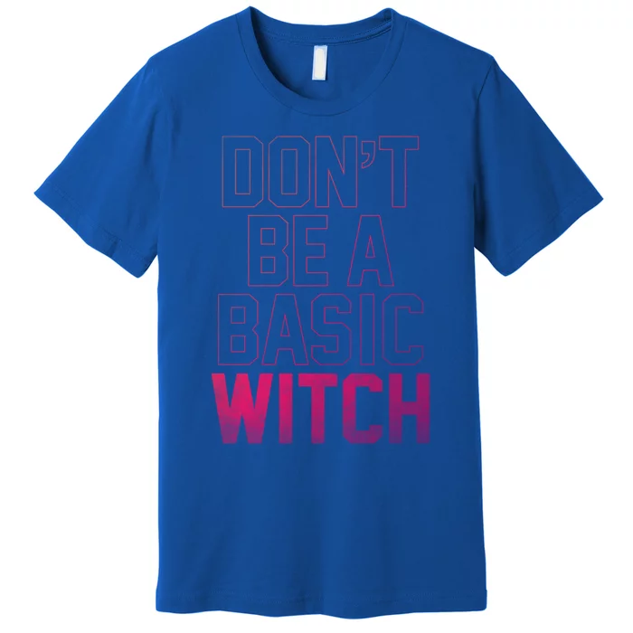 Halloween Basic Witch Funny Gift Premium T-Shirt