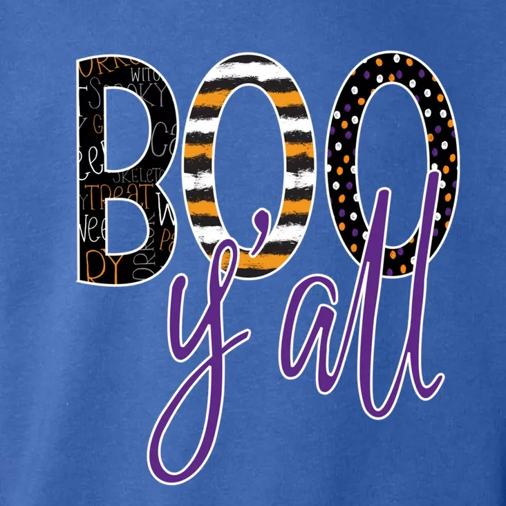 Hey Boo Yall Halloween Cool Gift Toddler Hoodie