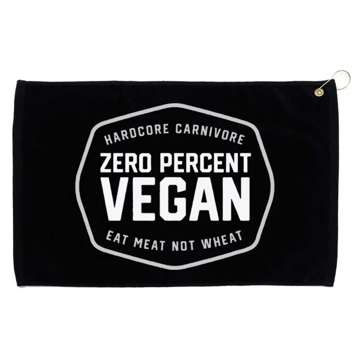 Hardcore Carnivore 0 Vegan Bbq Grommeted Golf Towel