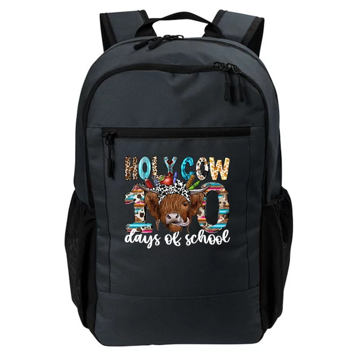 Holy Cow 100 Days Of School Funny Daily Commute Backpack