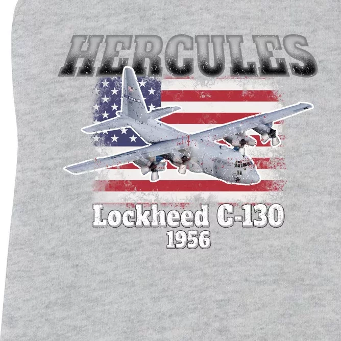 Hercules C130 1956 Women's Racerback Tank