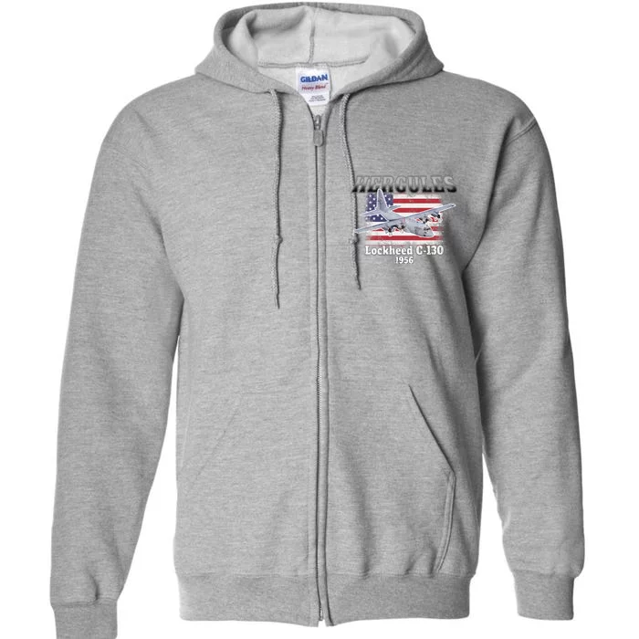 Hercules C130 1956 Full Zip Hoodie