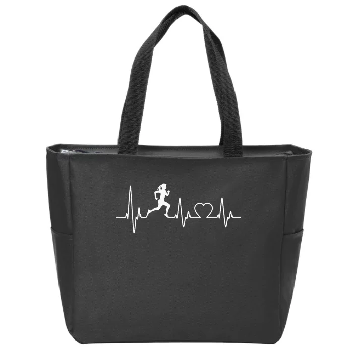 Half Crazy 13.1 Running Half Marathon Race Runner Training Zip Tote Bag