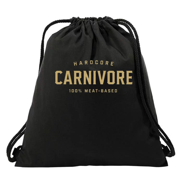 Hardcore Carnivore 100 Meat Based Drawstring Bag