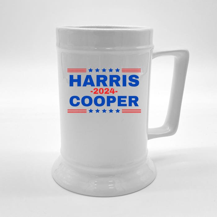 Harris Cooper 2024 Harris Cooper Election 2024 Front & Back Beer Stein