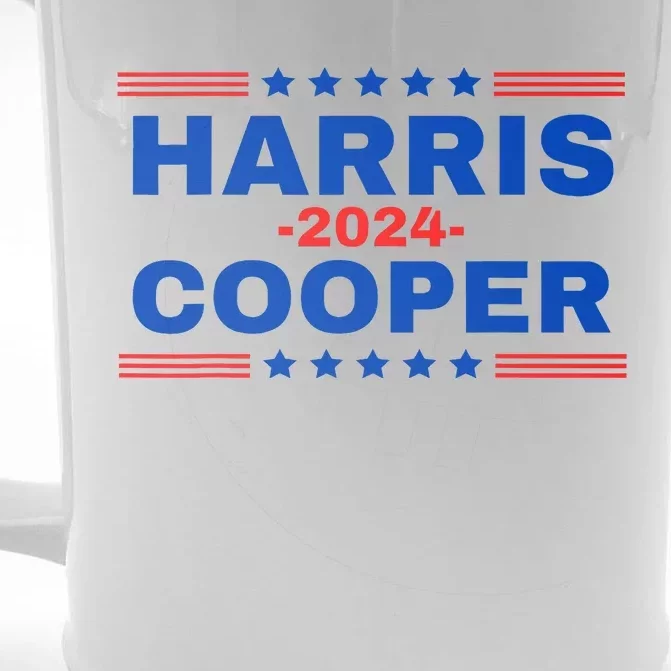 Harris Cooper 2024 Harris Cooper Election 2024 Front & Back Beer Stein