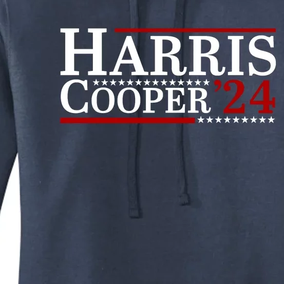 Harris Cooper 2024 For President Kamala Harris Roy Cooper Women's Pullover Hoodie