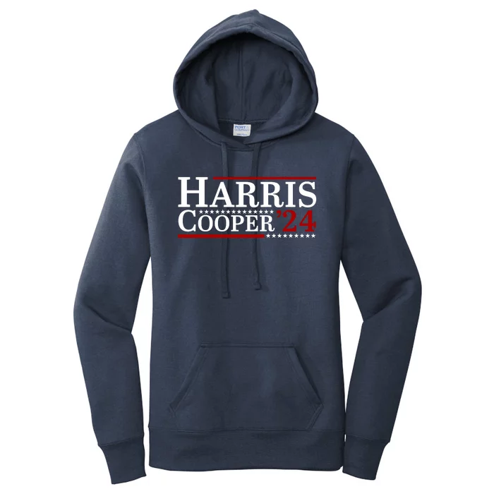 Harris Cooper 2024 For President Kamala Harris Roy Cooper Women's Pullover Hoodie