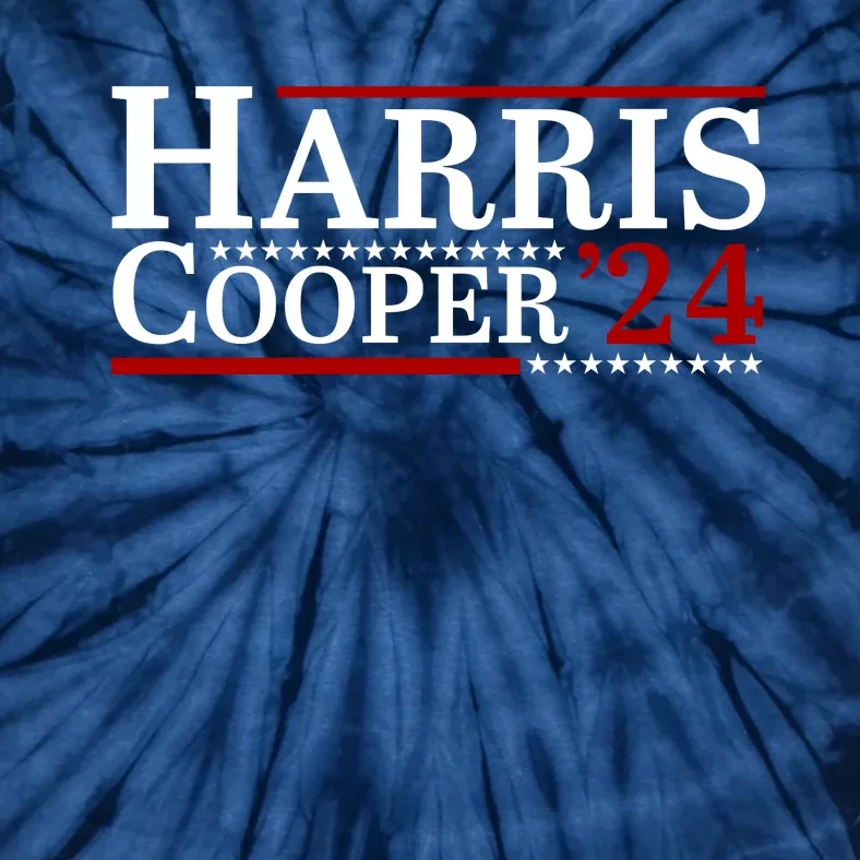 Harris Cooper 2024 For President Kamala Harris Roy Cooper Tie-Dye T-Shirt