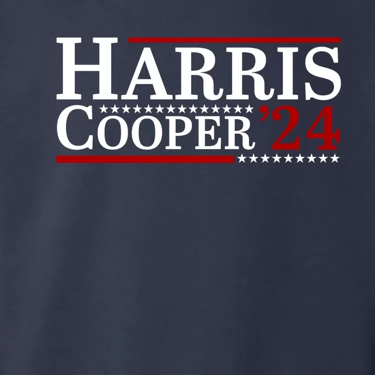 Harris Cooper 2024 For President Kamala Harris Roy Cooper Toddler Hoodie