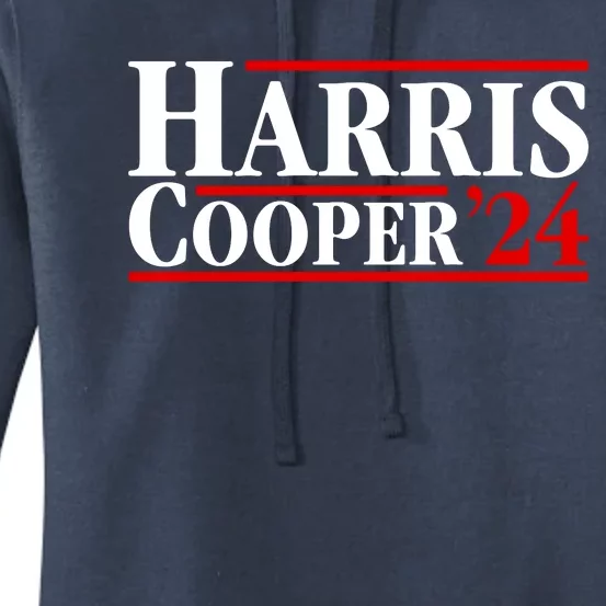 Harris Cooper 2024 For President Kamala Harris Roy Cooper Women's Pullover Hoodie