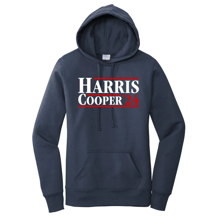 Harris Cooper 2024 For President Kamala Harris Roy Cooper Women's Pullover Hoodie