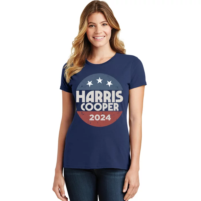 Harris Cooper 2024 For President Kamala Harris Roy Cooper Women's T-Shirt