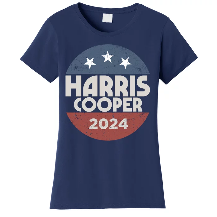 Harris Cooper 2024 For President Kamala Harris Roy Cooper Women's T-Shirt