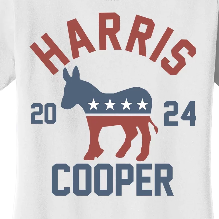 Harris Cooper 2024 For President Kamala Harris Roy Cooper Women's T-Shirt