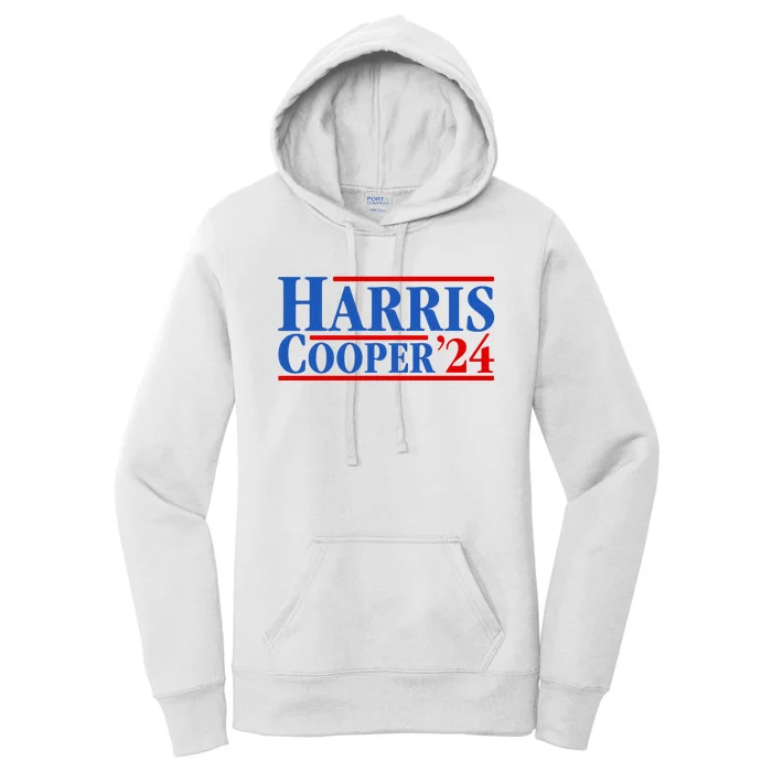 Harris Cooper 2024 For President Kamala Harris Roy Cooper Women's Pullover Hoodie