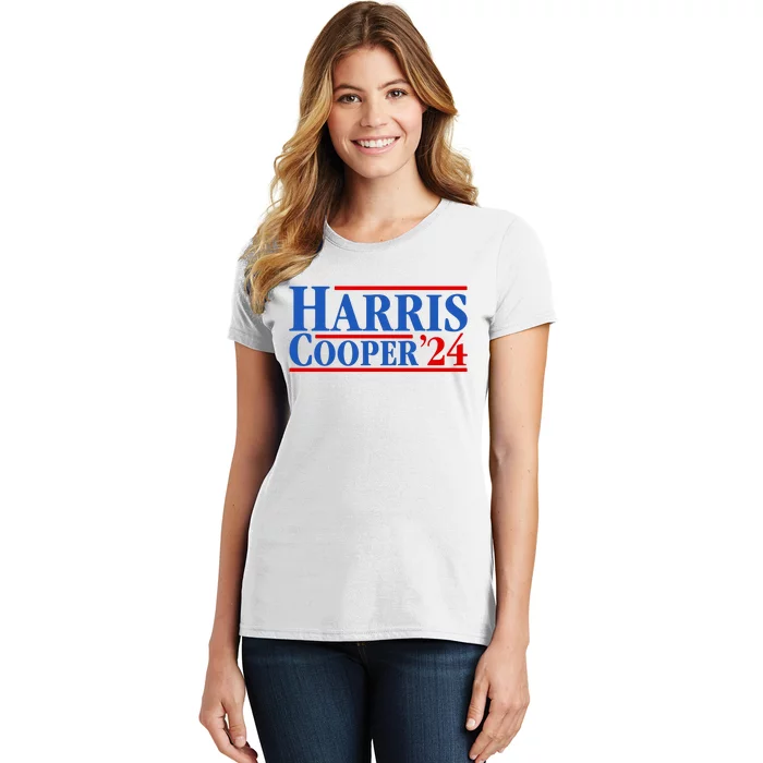 Harris Cooper 2024 For President Kamala Harris Roy Cooper Women's T-Shirt