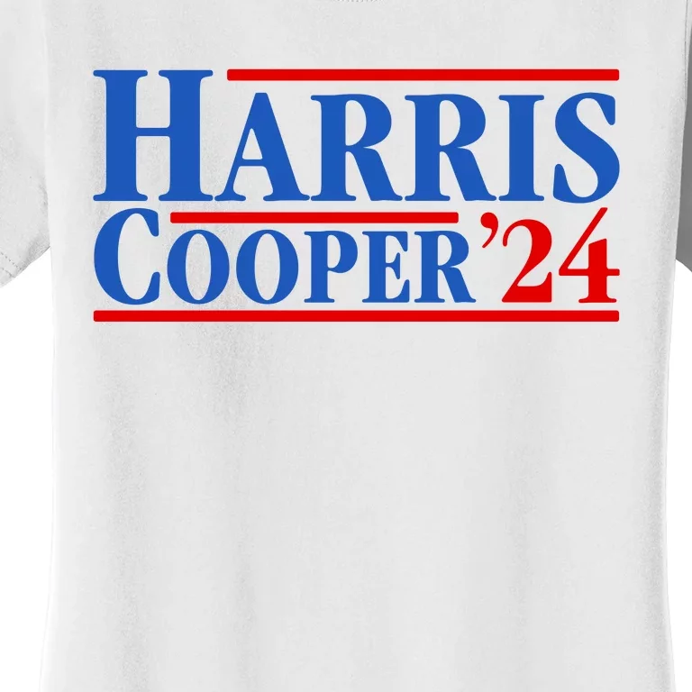 Harris Cooper 2024 For President Kamala Harris Roy Cooper Women's T-Shirt