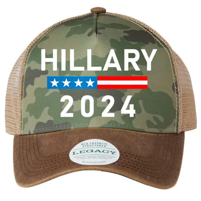 Hillary Clinton 2024 Hillary Clinton For President Legacy Tie Dye Trucker Hat