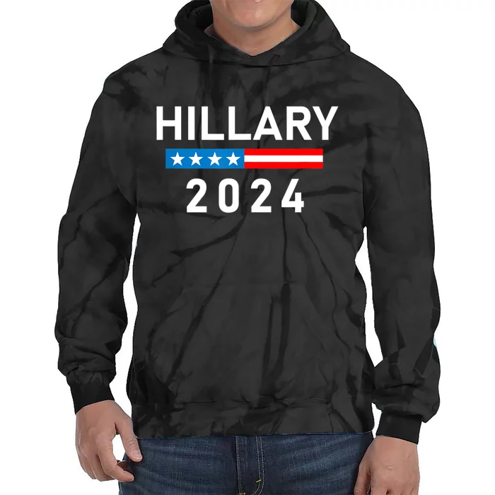 Hillary Clinton 2024 Hillary Clinton For President Tie Dye Hoodie