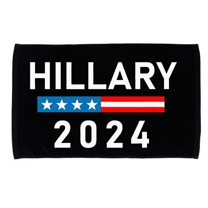 Hillary Clinton 2024 Hillary Clinton For President Microfiber Hand Towel