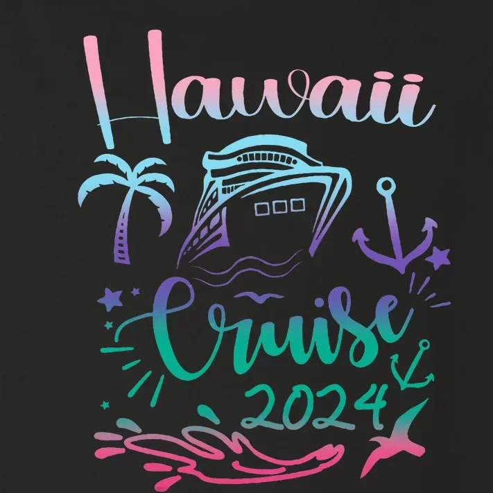 Hawaii Cruise 2024 Family Group Vacation Matching Toddler Long Sleeve Shirt