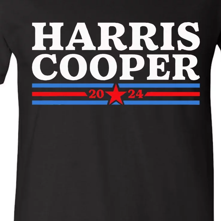 Harris Cooper 2024 Election Kamala Harris Cooper 2024 V-Neck T-Shirt